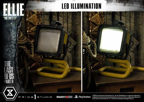 The Last of Us Part II Estatua 1/4 Ultimate Premium Masterline Series Ellie "The Theater" Bonus Version 58 cm