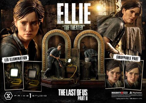 The Last of Us Part II Estatua 1/4 Ultimate Premium Masterline Series Ellie "The Theater" Bonus Version 58 cm