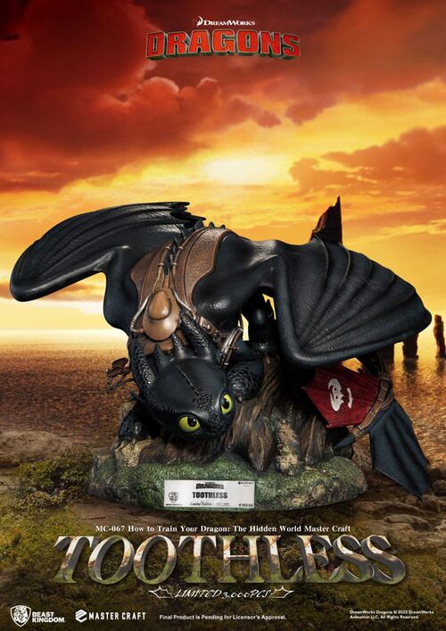 How To Train Your Dragon Hidden World Toothless Master Craft