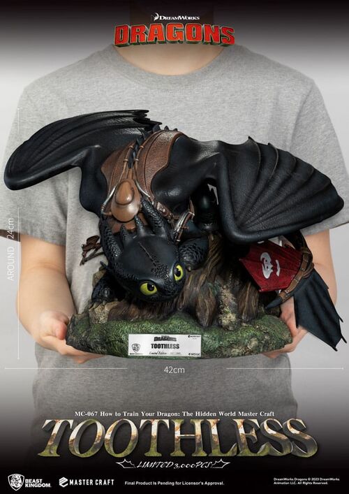 How To Train Your Dragon Hidden World Toothless Master Craft