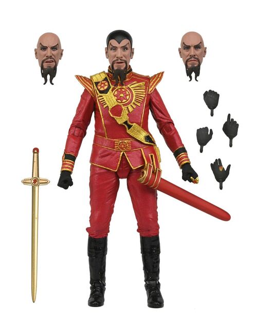 Flash Gordon (1980) Figura Ultimate Ming (Red Military Outfit) 18 cm