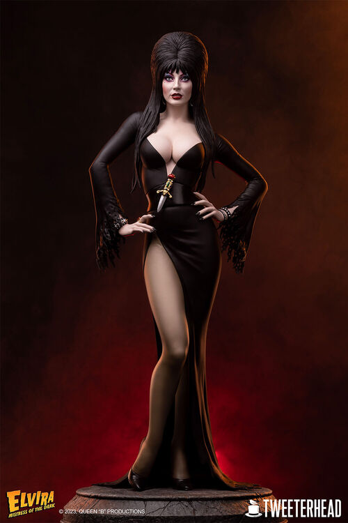 Elvira: Mistress of the Dark Estatua 1/4 Elvira 48 cm