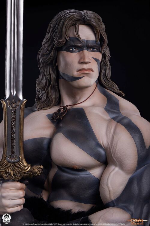 Conan the Barbarian: Conan Warpaint Edition 1:2 Scale Elite Series Statue 117cm
