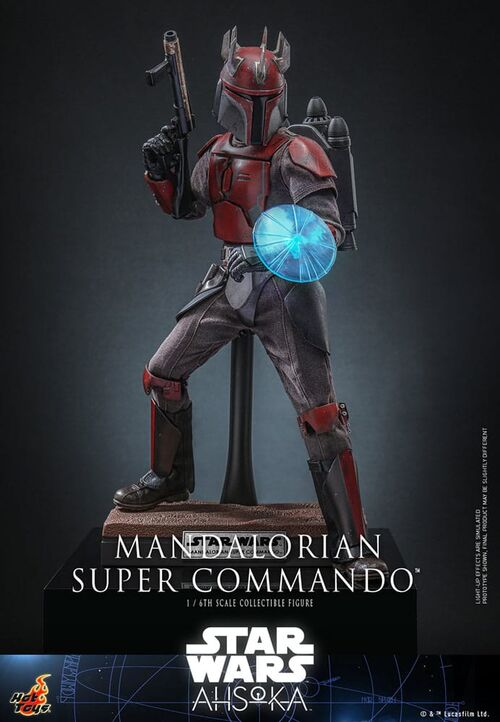 Star Wars: The Mandalorian Figura 1/6 Mandalorian Super Commando 31 cm