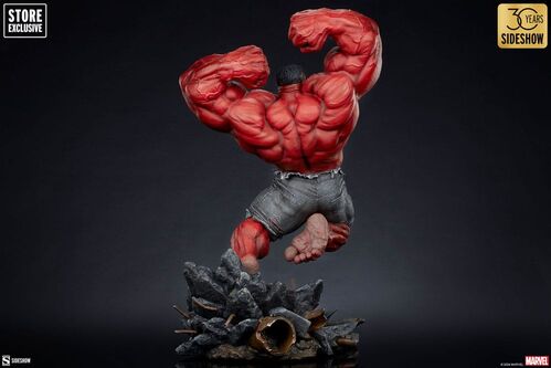 Marvel Estatua Premium Format Red Hulk: Thunderbolt Ross 74 cm
