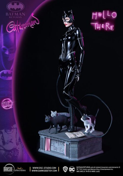Batman Returns Estatua 1/4 QS Series Catwoman 30th Anniversary Edition 54 cm