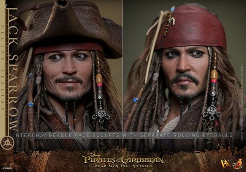 Pirates of the Caribbean: Dead Men Tell No Tales - Jack Sparrow Deluxe Version 1:6 Scale Figure