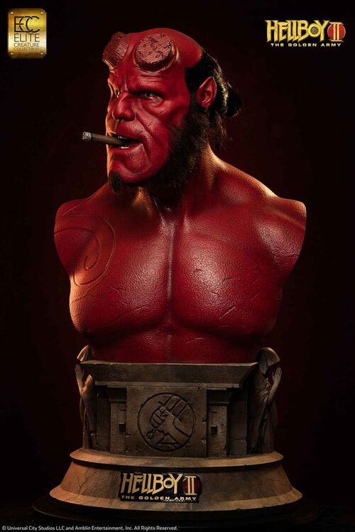 Hellboy Estatua Busto 1/1 Hellboy 100 cm