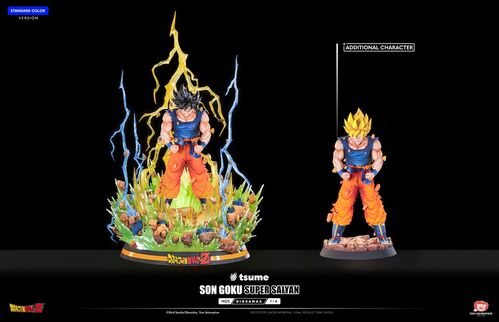 Son Goku Super Saiyan HQS Dioramax 1/4 90cm