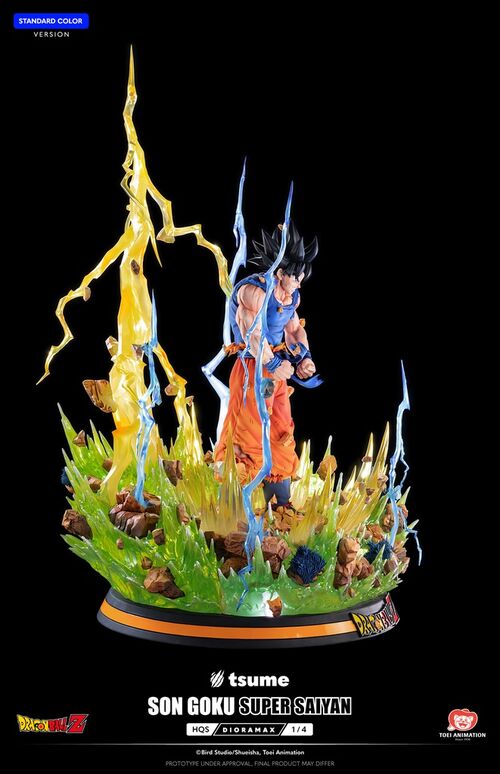 Son Goku Super Saiyan HQS Dioramax 1/4 90cm