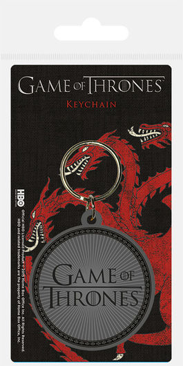 Llavero Game of Thrones (Logo) Rubber Keychain