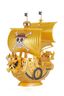 One Piece Gold Grand Ship Collection Plastic Model Kit Thousand Sunny Commemorative Color 15 cm