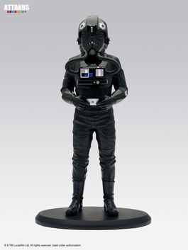 Star Wars Elite Collection Estatua Tie Fighter Pilot 18 cm