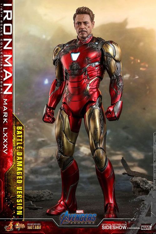 Vengadores: Endgame Figura MMS Diecast 1/6 Iron Man Mark LXXXV Battle Damaged Ver. 32 cm