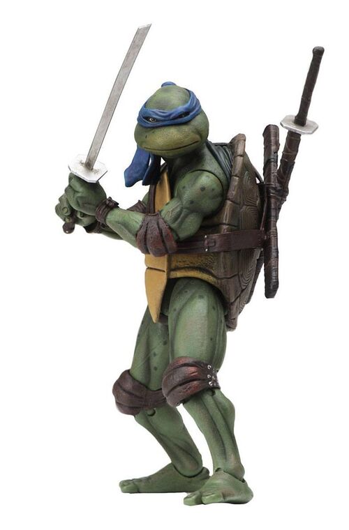 TMNT Tortugas Ninja Figura Leonardo 18 cm