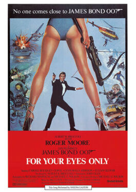 PYRAMID INTERNATIONAL POSTER JAMES BOND FOR YOUR EYES ONLY 61 X 91 CM