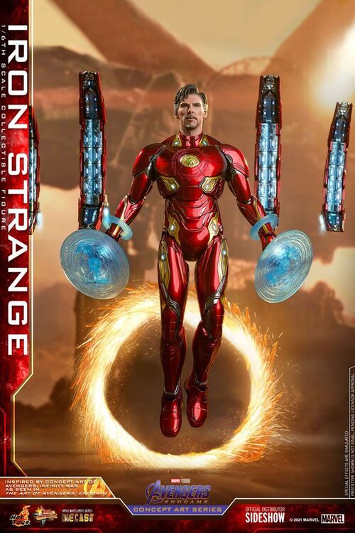 Vengadores: Endgame Figura Concept Art Series PVC 1/6 Iron Strange 32 cm