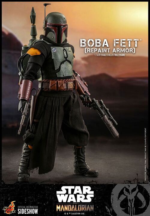 Star Wars The Mandalorian Figura 1/6 Boba Fett (Repaint Armor) 30 cm