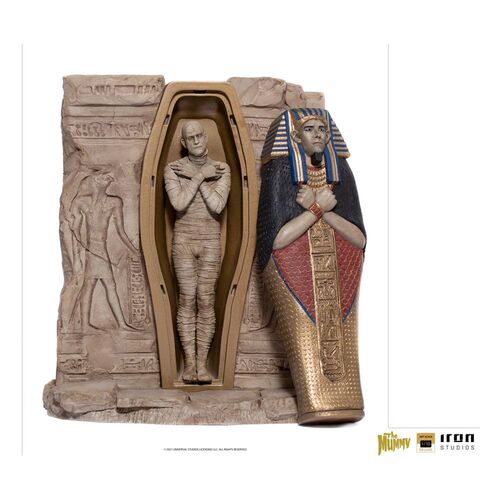 Universal Monsters Estatua 1/10 Deluxe Art Scale The Mummy 25 cm