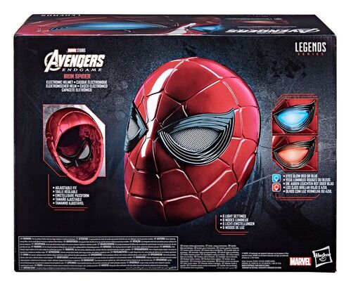 Vengadores: Endgame Marvel Legends Series Casco Electrónico Iron Spider