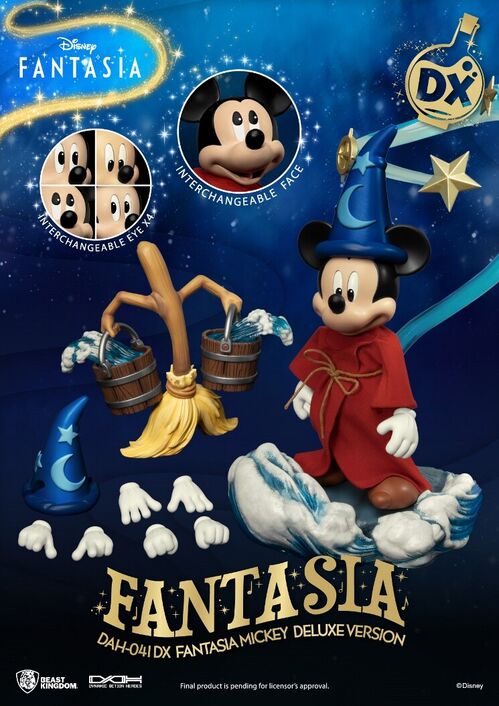 Disney: Fantasia - Deluxe Classic Mickey 1:9 Scale Figure